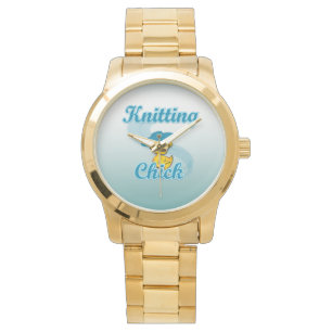 Knitting Chick #3 Watch