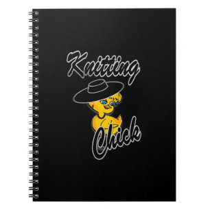 Knitting Chick #4 Notebook