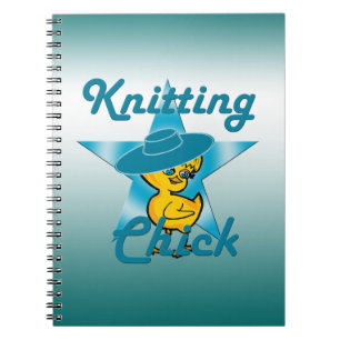 Knitting Chick #7 Notebook