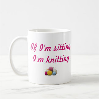 knitting coffee mug