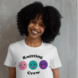 Knitting Crew Balls of Yarn T-Shirt