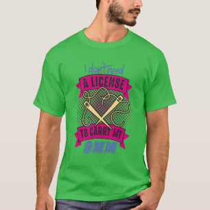 Knitting Crochet And Creative Needlework (15) T-Shirt