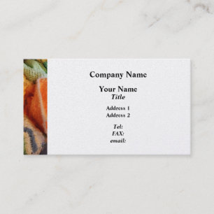 Knitting For Baby - Platinum Finish Business Card