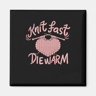 Knitting Funny Knitter Magnet