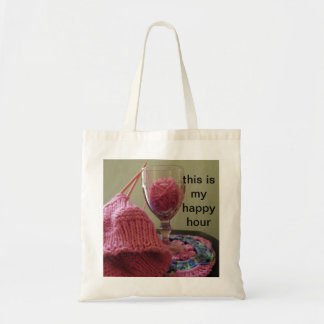 Knitting Happy Hour Bag