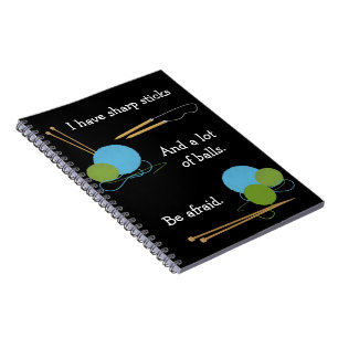 Knitting Humour Notebook
