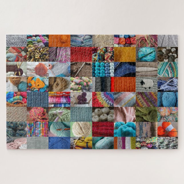 Knitting Jigsaw Puzzle (Horizontal)