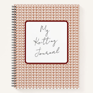 Knitting Journal Notebook