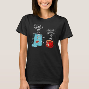 Knitting Knitter Coffee She Loves Me More T-Shirt