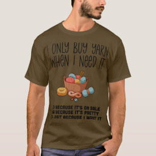 Knitting Knitting Basket T-Shirt