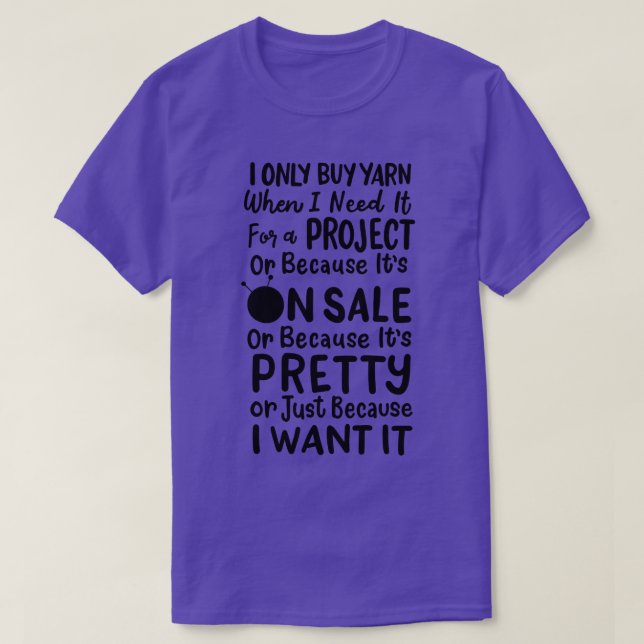 Knitting Knitting Wool 1 T-Shirt (Design Front)