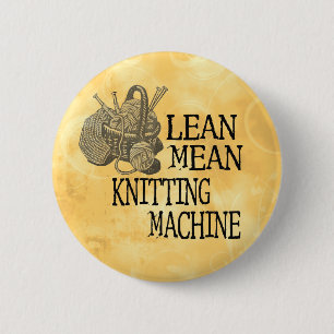 Knitting Machine 2 Inch Round Button