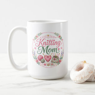 Knitting Mom Coffee Mug