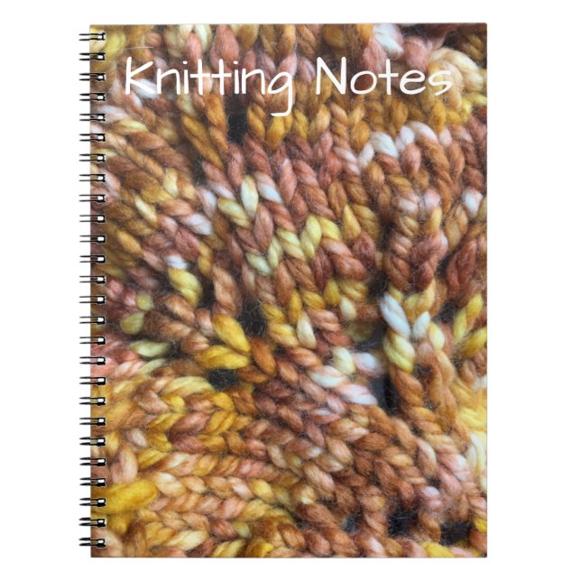 Knitting Notes book (Front)