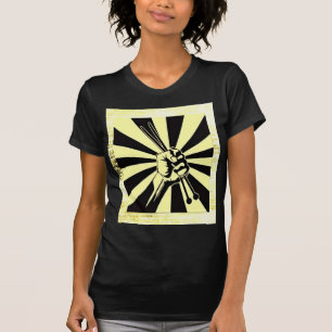 Knitting Power: Creative Motivational T-Shirt