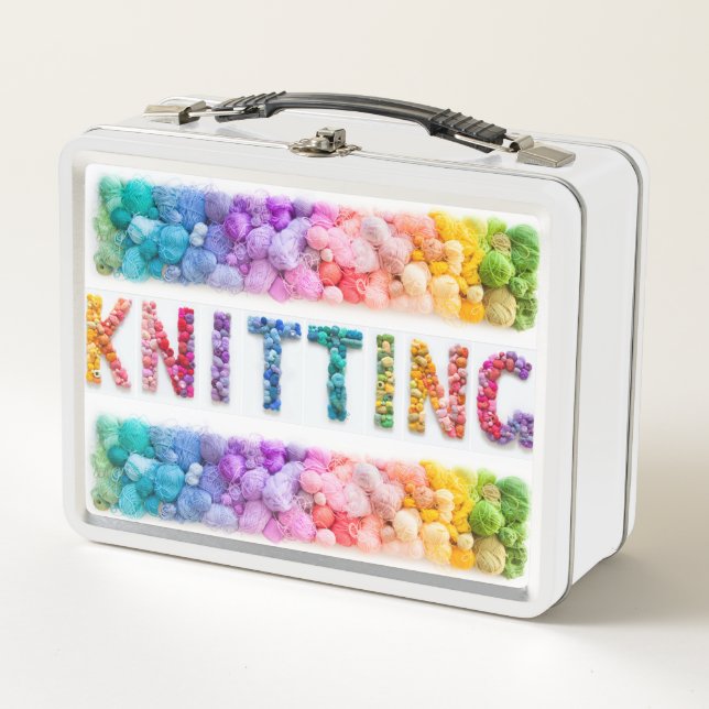 Knitting Stash Box (Front)