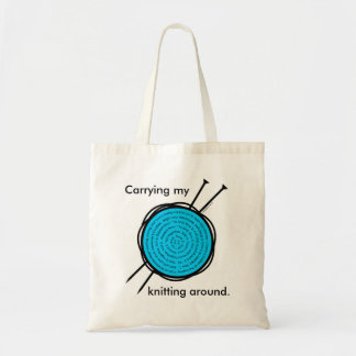Knitting Tote for all of your knitting supplies. Bag