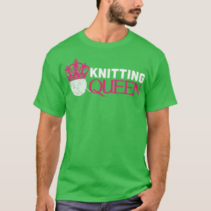 Knitting white T-Shirt