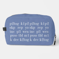 KNITTING WORDS Travel Bag II