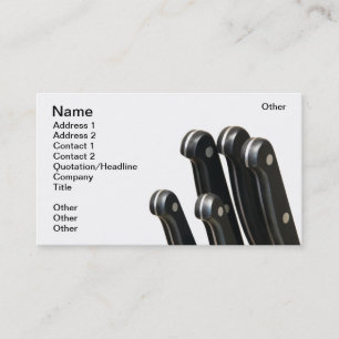 Knives Business Card