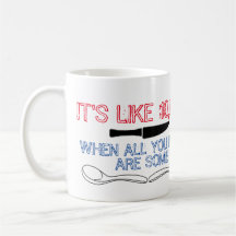 Knives/Spoons Mug