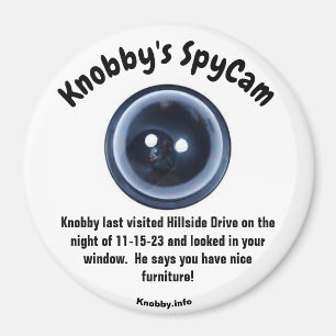 Knobby's last visited Hillside Drive Magnet