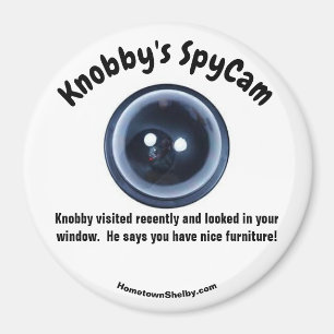 Knobby's SpyCam Fun Refrigerator Magnet
