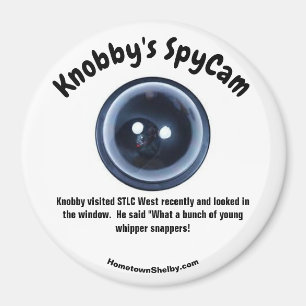 Knobby's SpyCam STLC West Fun Refrigerator  Magnet