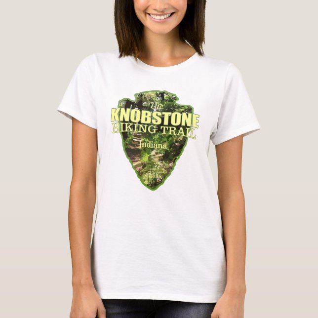 Knobstone Trail (arrowhead) T-Shirt (Front)