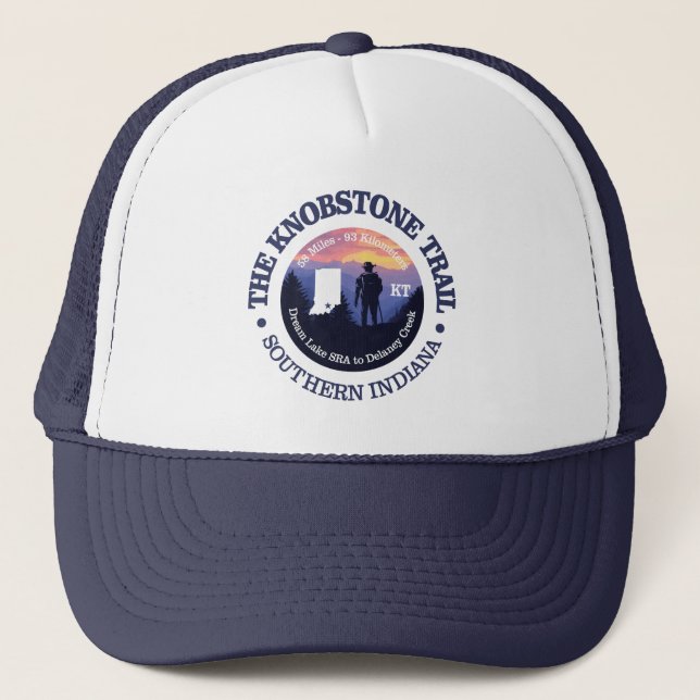 Knobstone Trail (rd2) Trucker Hat (Front)