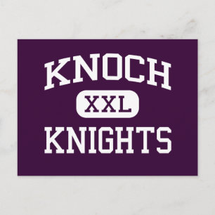 Knoch - Knights - High - Saxonburg Pennsylvania Postcard
