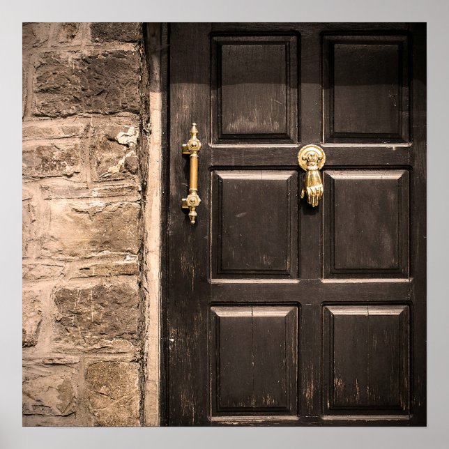 Knock and It Shall Be Opened Poster (Front)