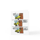 Knock Bee Mine Valentine Carte de voeux