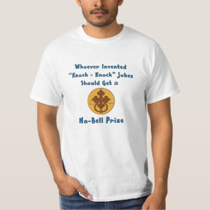 Knock Knock Joke No Bell Prize T-Shirt