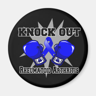 Knock Out Rheumatoid Arthritis Magnet