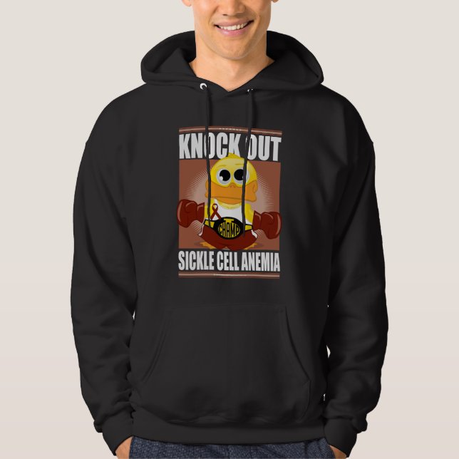 Knock Out Sickle Cell Anemia Hoodie (Front)