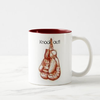 knock out Two-Tone coffee mug
