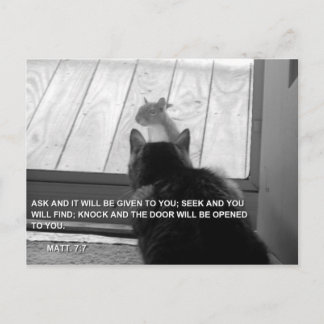 KNOCK POSTCARD