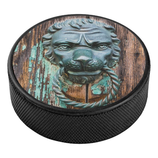 Knocking on heaven's door hockey puck (3/4)