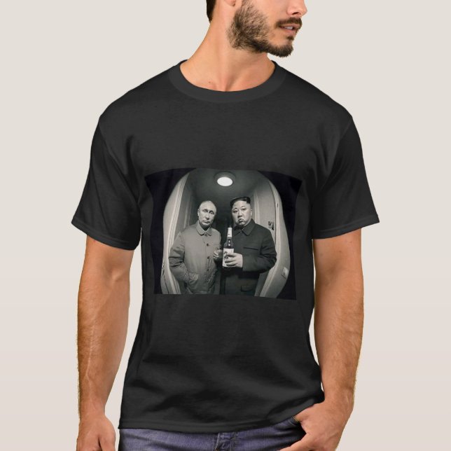 Knocking on Trump's Door T-Shirt (Front)