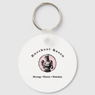 Knockout Queen  Keychain