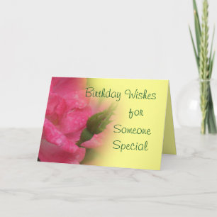 Knockout Rose & Bud 4397-customize Thank You Card