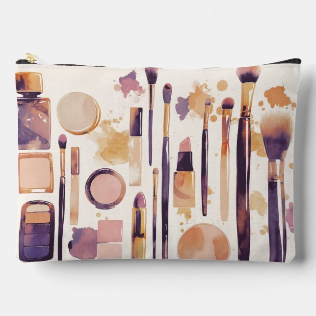 Knolling Makeup Accessory Pouch (Front)