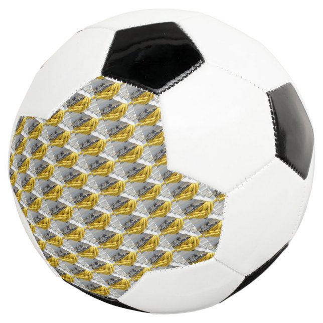 Knot Another by Kenneth Yoncich Soccer Ball (Three Quarter)
