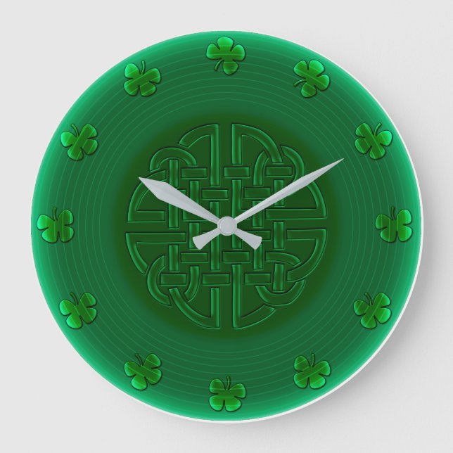 Knot Enough Time Large Clock (Front)