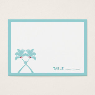 Knot Palm Trees Beach Tropical Wedding Modern Chic