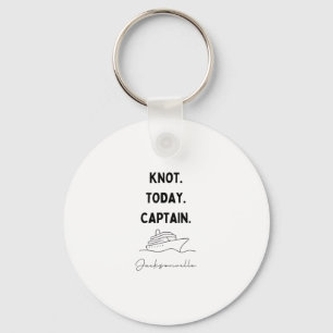 Knot Today Captain Cruise Outfit Jacksonville Flor Keychain