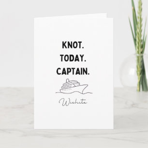 Knot Today Captain Cruise Outfit Wichita Kansas Card