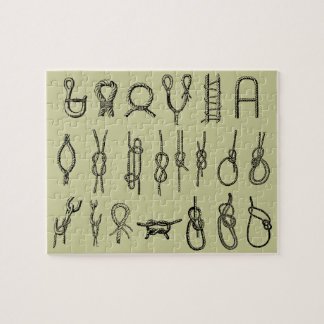 Knots, hitching, secure, ties, nautical puzzle