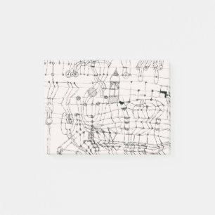 Knotted in the Manner of a Net by paul klee Post-it Notes